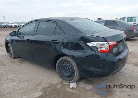 2014 Toyota Corolla Le z USA, uszkodzony, nr VIN 2T1BURHE0EC110237